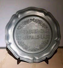 Vintage Pewter Decorative Wall