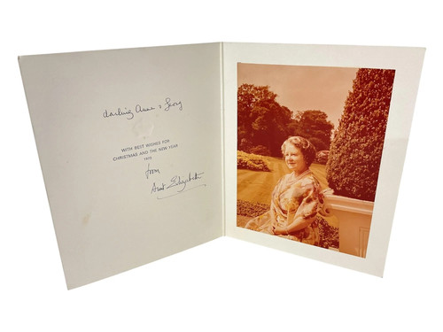 Queen mother signed - mother,