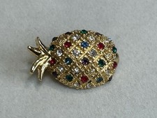 Ciro Gold Tone Pineapple