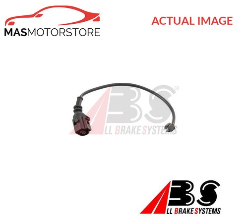Brake pad wear sensor warning - wear,