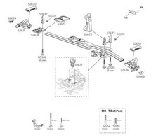 Thule 598 ProRide Roof Mounted