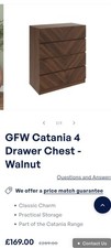 GFW Catania 4 Drawer Chest of