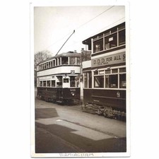 BIRMINGHAM Corporation Tram Vintage Photograph 1948