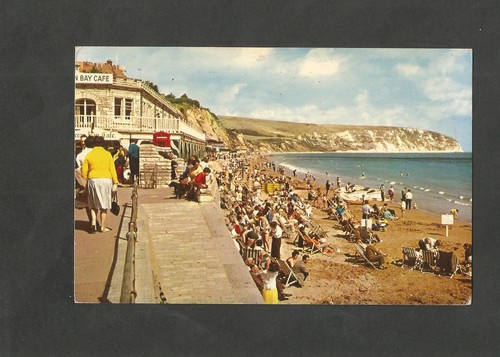 Postcard dorset swanage beach - postcard,