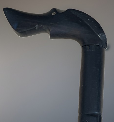 Antique hand carved ebony - ebony, wood