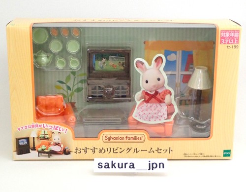 Sylvanian families living - families, room