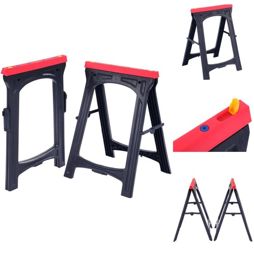Versatile folding trestle - folding,