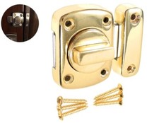 Lock BRASS Bathroom Door