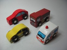 Wooden CARS TRUCK   ~ For Wooden Road Rail Track ~ ( Fit Brio Thomas ) NB18