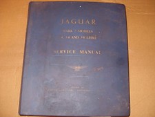 Jaguar Mark 2 Models 2.4, 3.4 & 3.8 Service Manual Fourth Edition Pub. No.E121/5