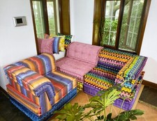 French Daybed Mah Jong Sofa