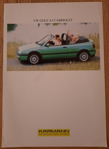 Volkswagen karmann golf - karmann,