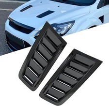2*Universal For Ford Focus MK2 RS ST Style Bonnet Vents Decoration Hood Trim UK