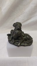 Heredities resin bronze boxer - resin,