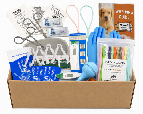 Puppy dog whelping kit - kit, with