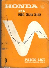 HONDA SS125A,SS125 A,CL125