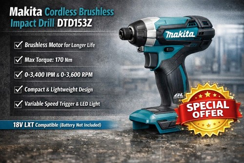 Makita dtd153z 18v - makita,
