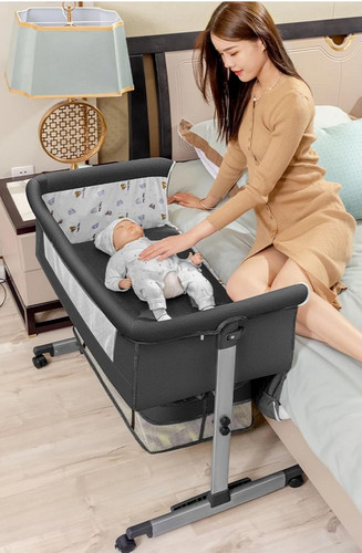 Baby crib cradle - baby, crib,