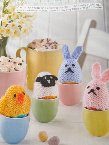 Knitted egg cosies knitting - egg,