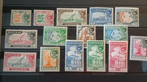 1957 zanzibar stamps - 1957,