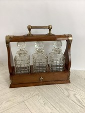 Three Decanter Oak Tantalus