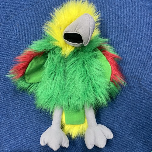 Puppet company green parrot - company,