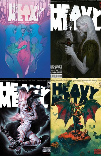Heavy metal magazine - metal,