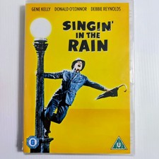DVD Musical Singin in the Rain Gene Kelly 1952 Classic Film – New Sealed Rare