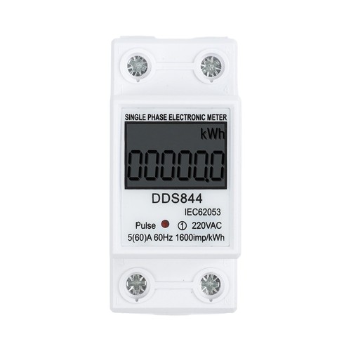 Lcd energy meter - 60a, with