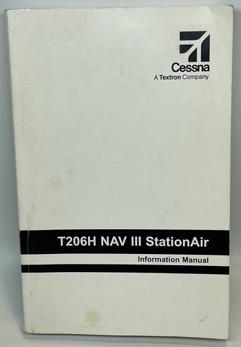 Cessna t206h nav iii - nav,