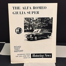 ALFA ROMEO GIULIA SUPER