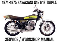 1974-1975 Kawasaki H1E H1F
