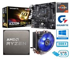AMD RYZEN 7 3800X BUNDLE - 8 CORE - GIGABYTE A320M-S2H MOTHERBOARD - 32GB RAM