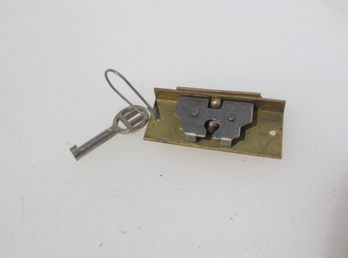 Small vintage brass cabinet - small,