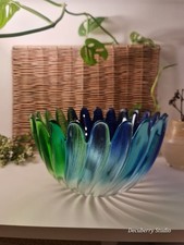 Glass Petal Bowl Nova Solaris