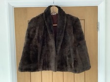 Vintage Fur Cape Made by Chapal Paris 
