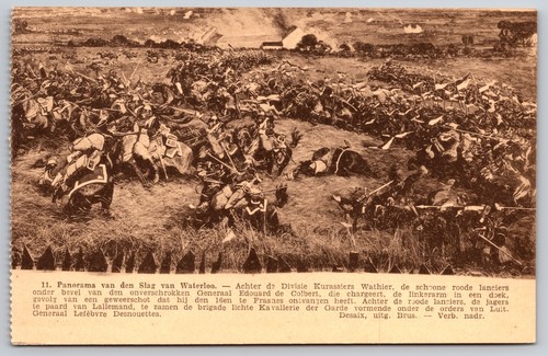 Battle waterloo panorama - battle, of