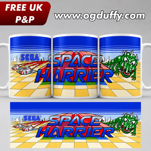 Sega space harrier arcade - space,
