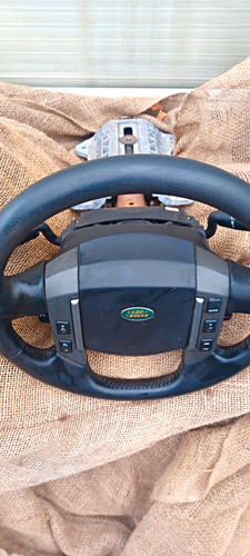 Steering wheel black - in,