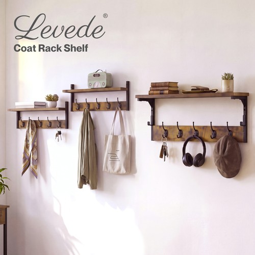 Levede coat rack - rack, mounted