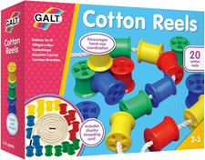 Galt Toys, Cotton Reels, Threading Toy, Ages 3 Years Plus, 20 Count (Pack of... 