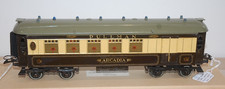 HORNBY SERIES O GAUGE No 2 PULLMAN COACH 'ACARDIA'' WITH REPRODUTION BOX
