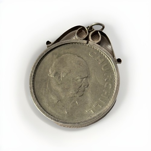 Two churchill five shilling - five,