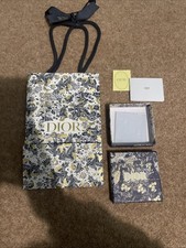 Dior Gift Bag And Jewellery Emplty Box Set Ribbon