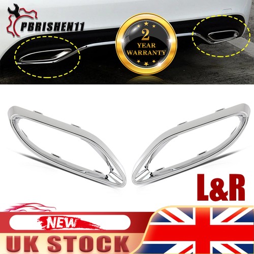 Exhaust tips tailpipe - 2x,