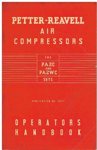Petter reavell air compressors - air,