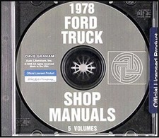 1978 Ford Truck Shop Manual
