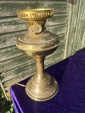 vintage oil lamp converted To