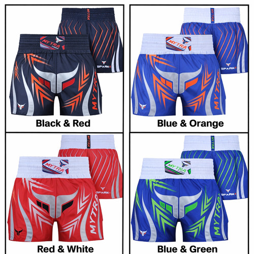Mytra muay thai boxing shorts - mytra,