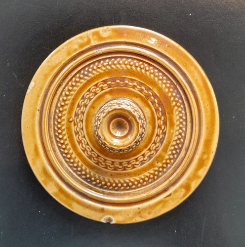 Antique c19th glazed - c19th, stoneware